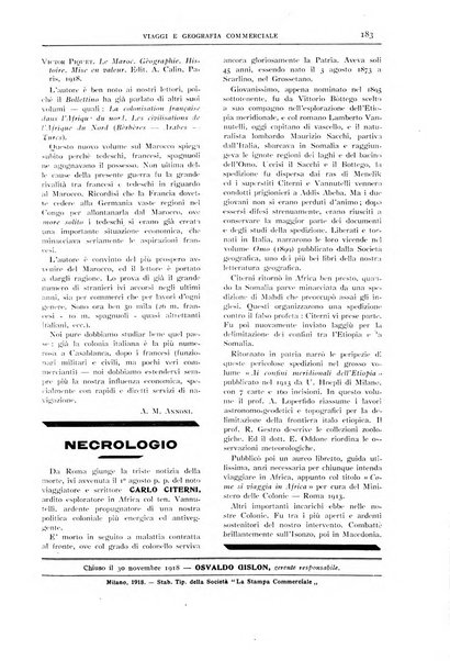 L'esplorazione commerciale giornale di viaggi e di geografia commerciale