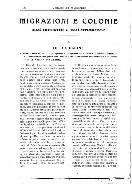 L'esplorazione commerciale giornale di viaggi e di geografia commerciale