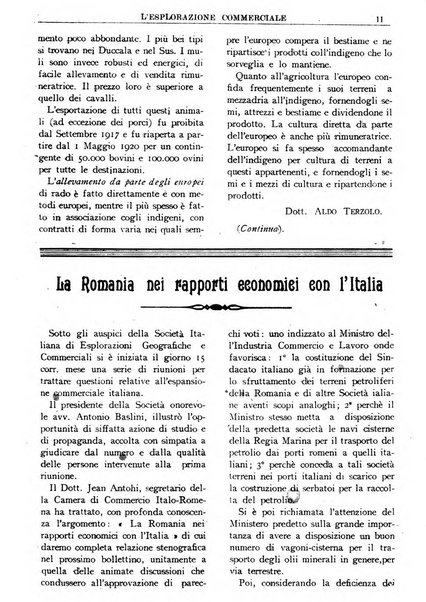 L'esplorazione commerciale giornale di viaggi e di geografia commerciale