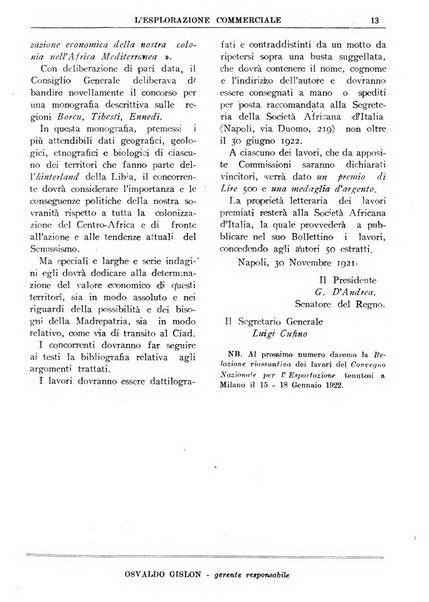 L'esplorazione commerciale giornale di viaggi e di geografia commerciale