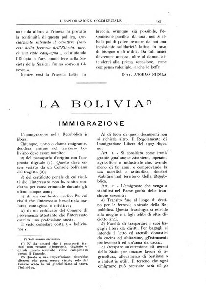 L'esplorazione commerciale giornale di viaggi e di geografia commerciale