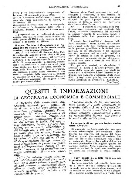 L'esplorazione commerciale giornale di viaggi e di geografia commerciale