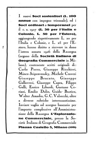 L'esplorazione commerciale giornale di viaggi e di geografia commerciale