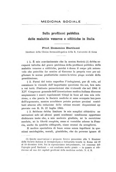 Il Ramazzini giornale italiano di medicina sociale