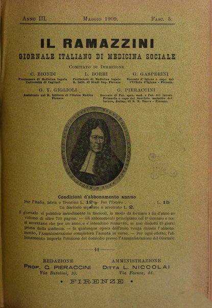 Il Ramazzini giornale italiano di medicina sociale