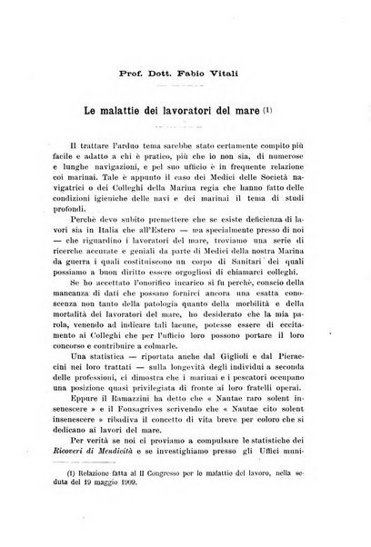 Il Ramazzini giornale italiano di medicina sociale