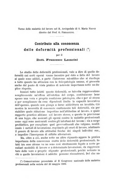 Il Ramazzini giornale italiano di medicina sociale