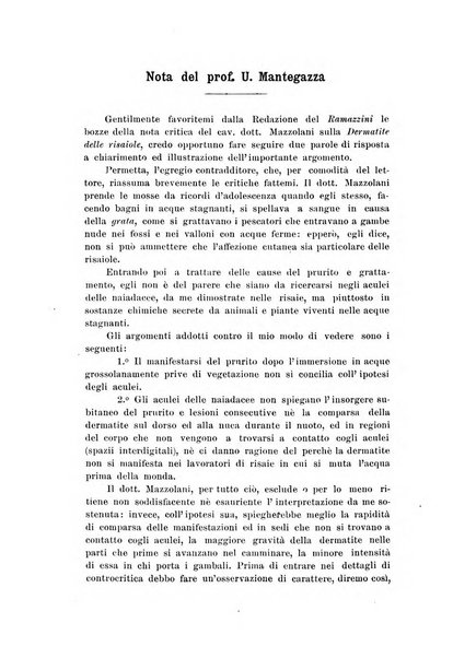 Il Ramazzini giornale italiano di medicina sociale