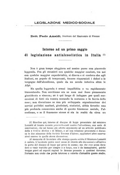 Il Ramazzini giornale italiano di medicina sociale