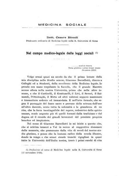 Il Ramazzini giornale italiano di medicina sociale