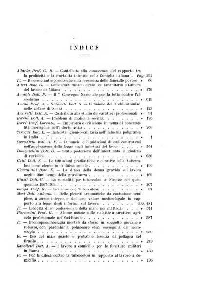 Il Ramazzini giornale italiano di medicina sociale