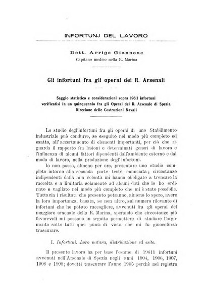 Il Ramazzini giornale italiano di medicina sociale