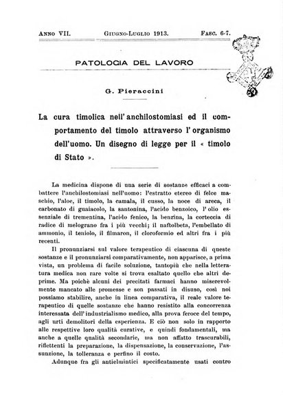 Il Ramazzini giornale italiano di medicina sociale