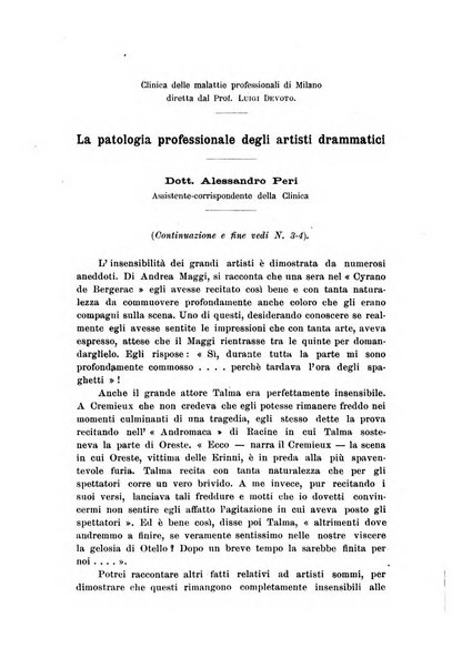 Il Ramazzini giornale italiano di medicina sociale