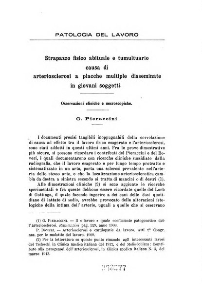 Il Ramazzini giornale italiano di medicina sociale