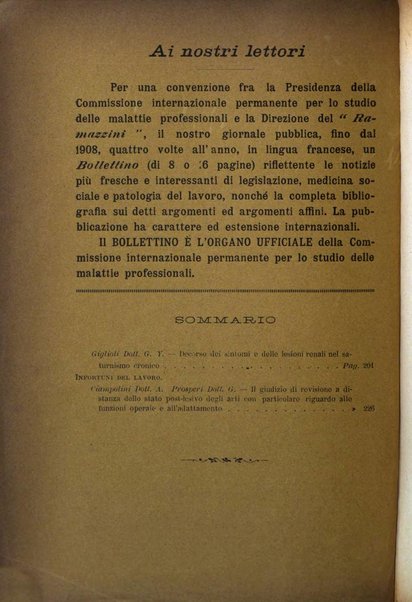 Il Ramazzini giornale italiano di medicina sociale