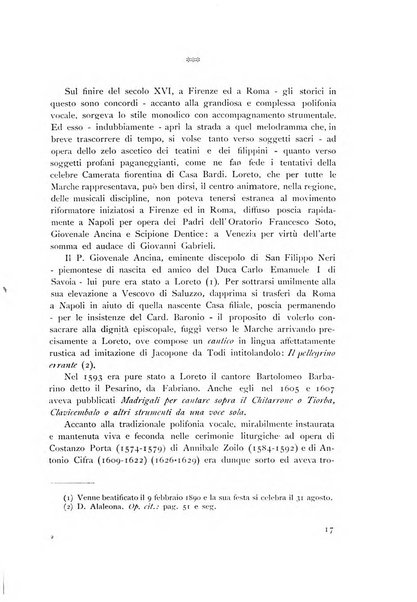 Rassegna marchigiana per le arti figurative, le bellezze naturali, la musica