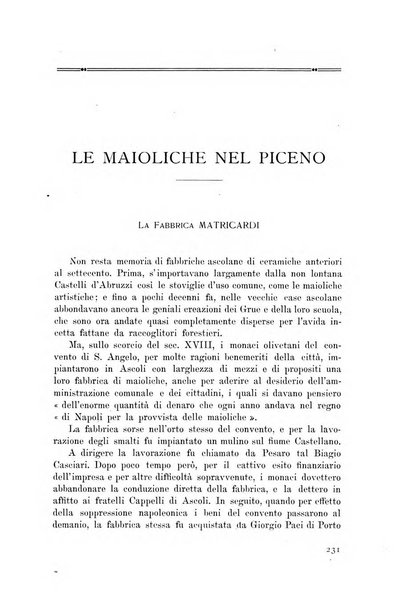 Rassegna marchigiana per le arti figurative, le bellezze naturali, la musica