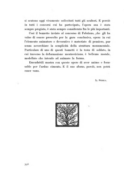 Rassegna marchigiana per le arti figurative, le bellezze naturali, la musica