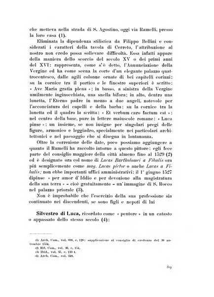 Rassegna marchigiana per le arti figurative, le bellezze naturali, la musica