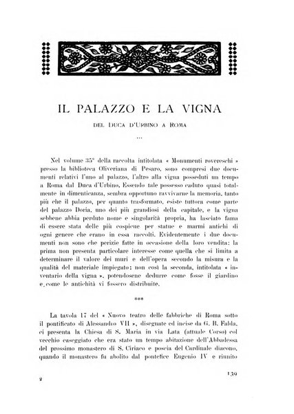 Rassegna marchigiana per le arti figurative, le bellezze naturali, la musica