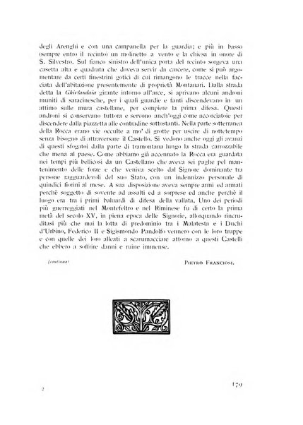 Rassegna marchigiana per le arti figurative, le bellezze naturali, la musica