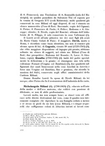 Rassegna marchigiana per le arti figurative, le bellezze naturali, la musica