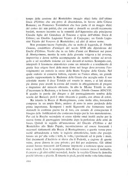 Rassegna marchigiana per le arti figurative, le bellezze naturali, la musica