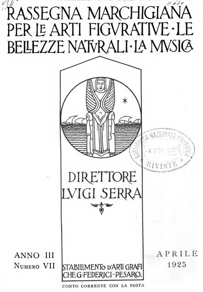 Rassegna marchigiana per le arti figurative, le bellezze naturali, la musica