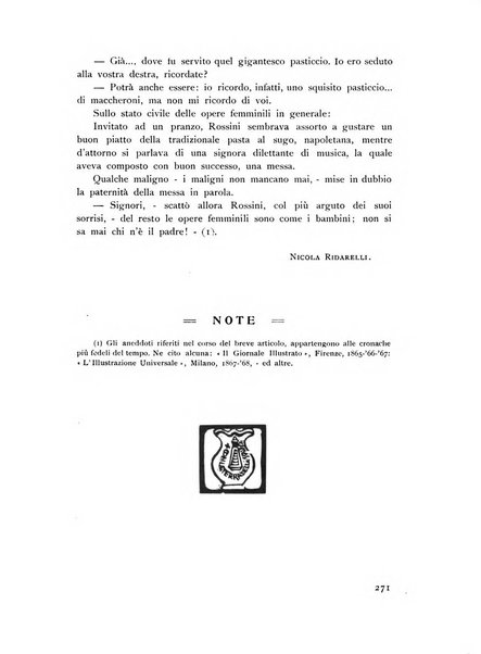 Rassegna marchigiana per le arti figurative, le bellezze naturali, la musica