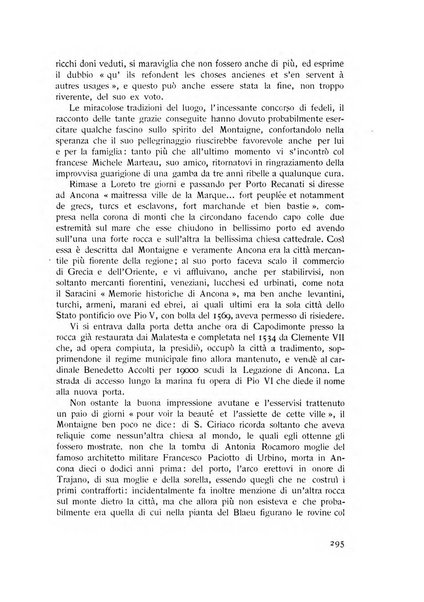 Rassegna marchigiana per le arti figurative, le bellezze naturali, la musica