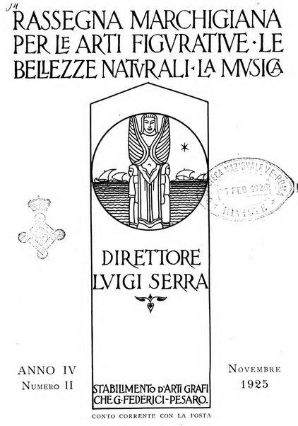 Rassegna marchigiana per le arti figurative, le bellezze naturali, la musica