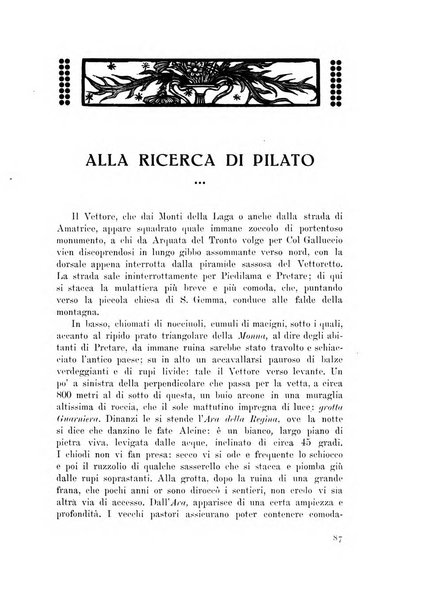 Rassegna marchigiana per le arti figurative, le bellezze naturali, la musica