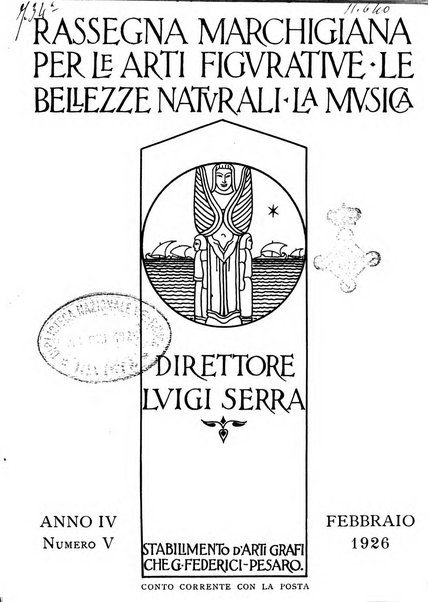 Rassegna marchigiana per le arti figurative, le bellezze naturali, la musica