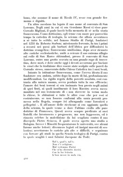 Rassegna marchigiana per le arti figurative, le bellezze naturali, la musica