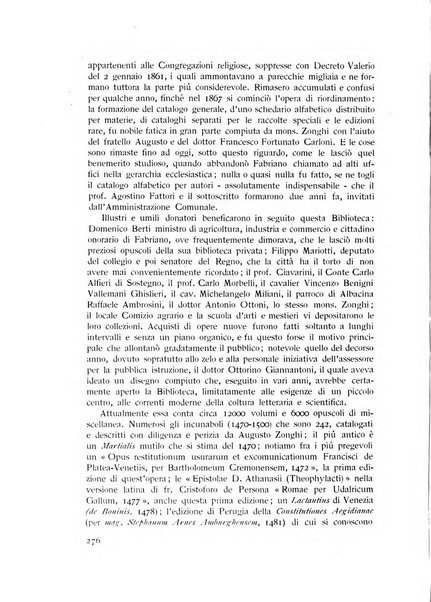 Rassegna marchigiana per le arti figurative, le bellezze naturali, la musica