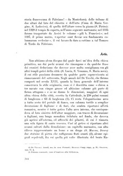 Rassegna marchigiana per le arti figurative, le bellezze naturali, la musica