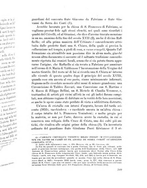 Rassegna marchigiana per le arti figurative, le bellezze naturali, la musica