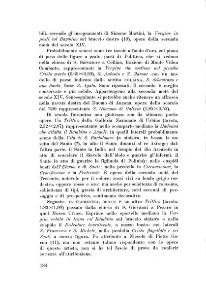 Rassegna marchigiana per le arti figurative, le bellezze naturali, la musica