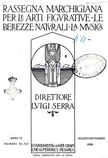 Rassegna marchigiana per le arti figurative, le bellezze naturali, la musica