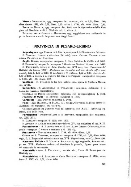 Rassegna marchigiana per le arti figurative, le bellezze naturali, la musica