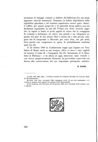 Rassegna marchigiana per le arti figurative, le bellezze naturali, la musica