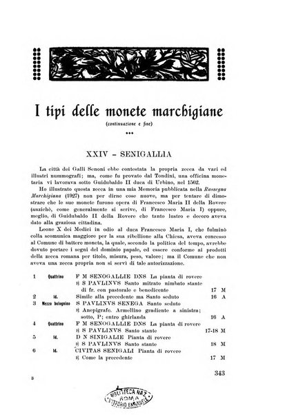 Rassegna marchigiana per le arti figurative, le bellezze naturali, la musica