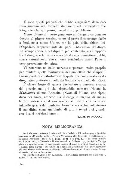 Rassegna marchigiana per le arti figurative, le bellezze naturali, la musica