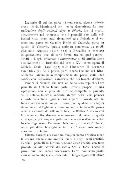 Rassegna marchigiana per le arti figurative, le bellezze naturali, la musica