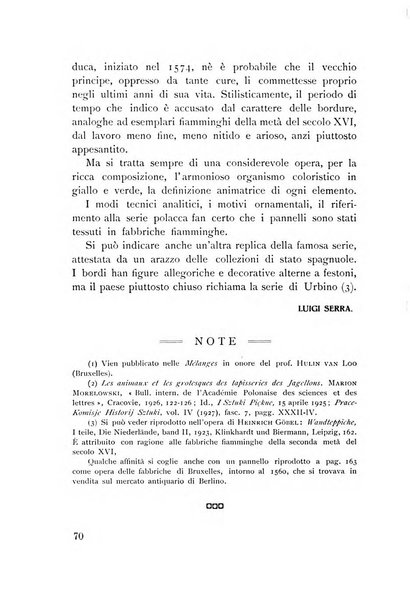 Rassegna marchigiana per le arti figurative, le bellezze naturali, la musica