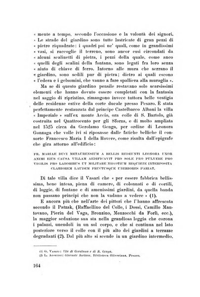 Rassegna marchigiana per le arti figurative, le bellezze naturali, la musica