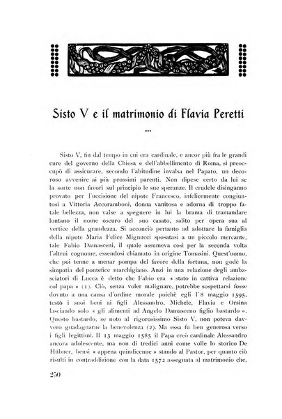 Rassegna marchigiana per le arti figurative, le bellezze naturali, la musica