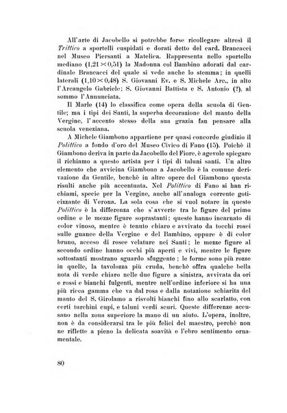 Rassegna marchigiana per le arti figurative, le bellezze naturali, la musica