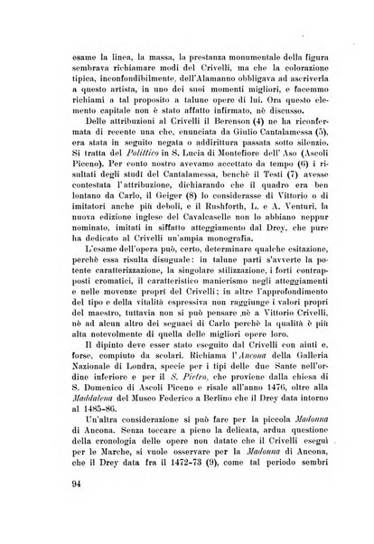 Rassegna marchigiana per le arti figurative, le bellezze naturali, la musica